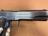 RARE Colt 1911 Transition (1924) U.S Army WWI WWII 45 auto, All Original! - 8 of 15
