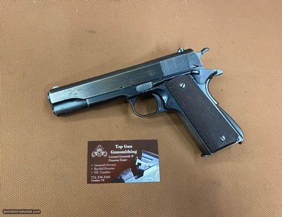 RARE Colt 1911 Transition (1924) U.S Army WWI WWII 45 auto, All Original!