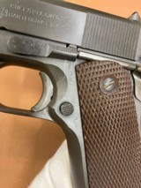 Amazing Colt M1911A1 U.S Army WWII (1944), 45 auto US Property ALL ORIGINAL! - 5 of 15