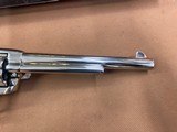 Beautiful Colt SAA Single Action Army Nickel 45, 7.5 Barrel - 12 of 15
