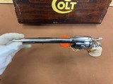Beautiful Colt SAA Single Action Army Nickel 45, 7.5 Barrel - 4 of 15