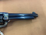 Amazing Colt SAA Single Action Army Blue, 45 cal, 5.5” Custom Shop! - 13 of 15