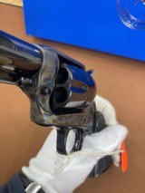 Amazing Colt SAA Single Action Army Blue, 45 cal, 5.5” Custom Shop! - 14 of 15