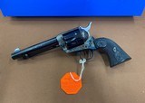 Amazing Colt SAA Single Action Army Blue, 45 cal, 5.5” Custom Shop! - 2 of 15