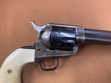 Beautiful Colt SAA Single Action Army 2nd Gen 45 Colt, 5.5” w/ Stag Grips!!! - 11 of 15