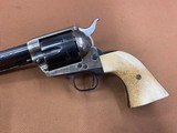 Beautiful Colt SAA Single Action Army 2nd Gen 45 Colt, 5.5” w/ Stag Grips!!! - 2 of 15
