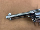 Amazing Colt SAA Single Action Army Nickel 2nd Gen (1967), 45 Colt, 4 3/4” w/ Stag Grips!!! - 7 of 14