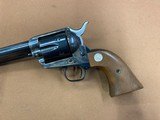 Beautiful Colt SAA Single Action Army 45, 3rd generation, 5.5” and Walnut Grips - 2 of 15
