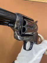 Beautiful Colt SAA Single Action Army 45, 3rd generation, 5.5” and Walnut Grips - 13 of 15