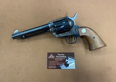 Beautiful Colt SAA Single Action Army 45, 3rd generation, 5.5
and Walnut Grips