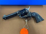 Amazing Colt SAA Single Action Army 45, Custom Shop, 4.75” barrel, box / paperwork UNFIRED!!! - 2 of 15