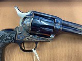 Amazing Custom Colt SAA Single Action Army Black Powder Frame 38-40, 5.5” w/box UNFIRED! - 11 of 15