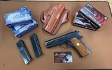 Vintage Colt Combat Commander 38 super w/holster & ammo “Pre Series 80”