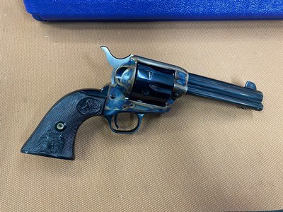 Amazing Colt SAA 3rd Gen Single Action Army 45, 4 3/4”, w/ box EXCELLENT - Image 10 of 15