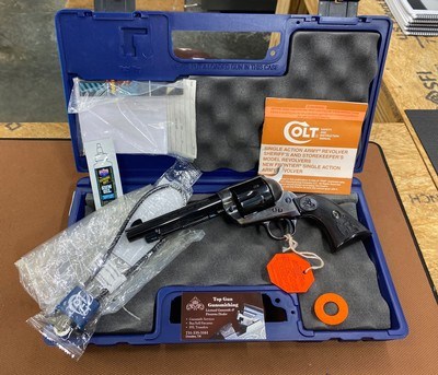 Amazing Colt SAA 3rd Gen Single Action Army 357, 5.5”, w/ box EXCELLENT! - Image 1 of 15