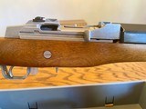 RUGER MINI-14, 223 REM. STAINLESS STEEL AND WOOD - UNFIRED - INCLUDES ORIGINAL BOX AND MANUAL - 4 of 13