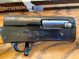 COLLECTIBLE HERTER'S BROWNING AUTO 5, 12 GAUGE MAGNUM, 32" FULL CHOKE - UNFIRED - 1 OF 1? CUSTOM ENGRAVED - AUTHENTICATION FROM BROWNING HIST - 4 of 15