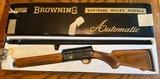 COLLECTIBLE HERTER'S BROWNING AUTO 5, 12 GAUGE MAGNUM, 32" FULL CHOKE - UNFIRED - 1 OF 1? CUSTOM ENGRAVED - AUTHENTICATION FROM BROWNING HIST - 2 of 15