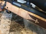 Remington 700 ADL .243 w. rare Flame Maple Fleur de Lis Stock - 5 of 11