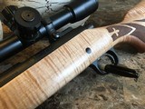 Remington 700 ADL .243 w. rare Flame Maple Fleur de Lis Stock - 10 of 11