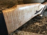 Remington 700 ADL .243 w. rare Flame Maple Fleur de Lis Stock - 2 of 11
