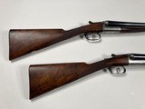 James MacNaughton & sons matched pair SxS shotguns 12ga - 3 of 22