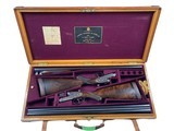 JAMES PURDEY BEST
MATCHED PAIR 12 GA 28” 1 1/4OZ PROOF 2 3/4” LIGHT PIGEON/DRIVEN GAME GUNS BUILT IN 1951 RECENT SERVICE EXCELLENT CONDITION - 1 of 19