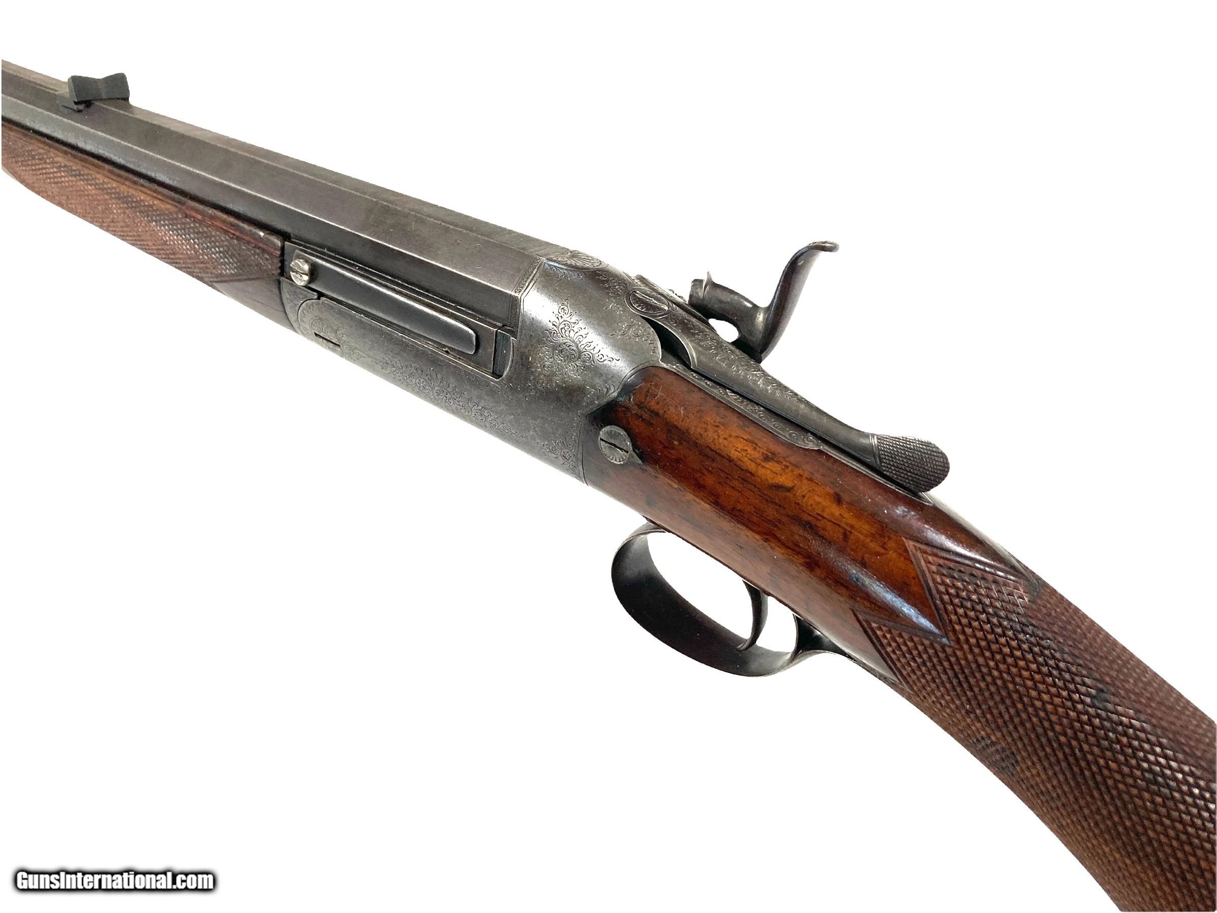 WESTLEY RICHARDS BEST QUALITY TOPLEVER HAMMER ROOK RIFLE .38