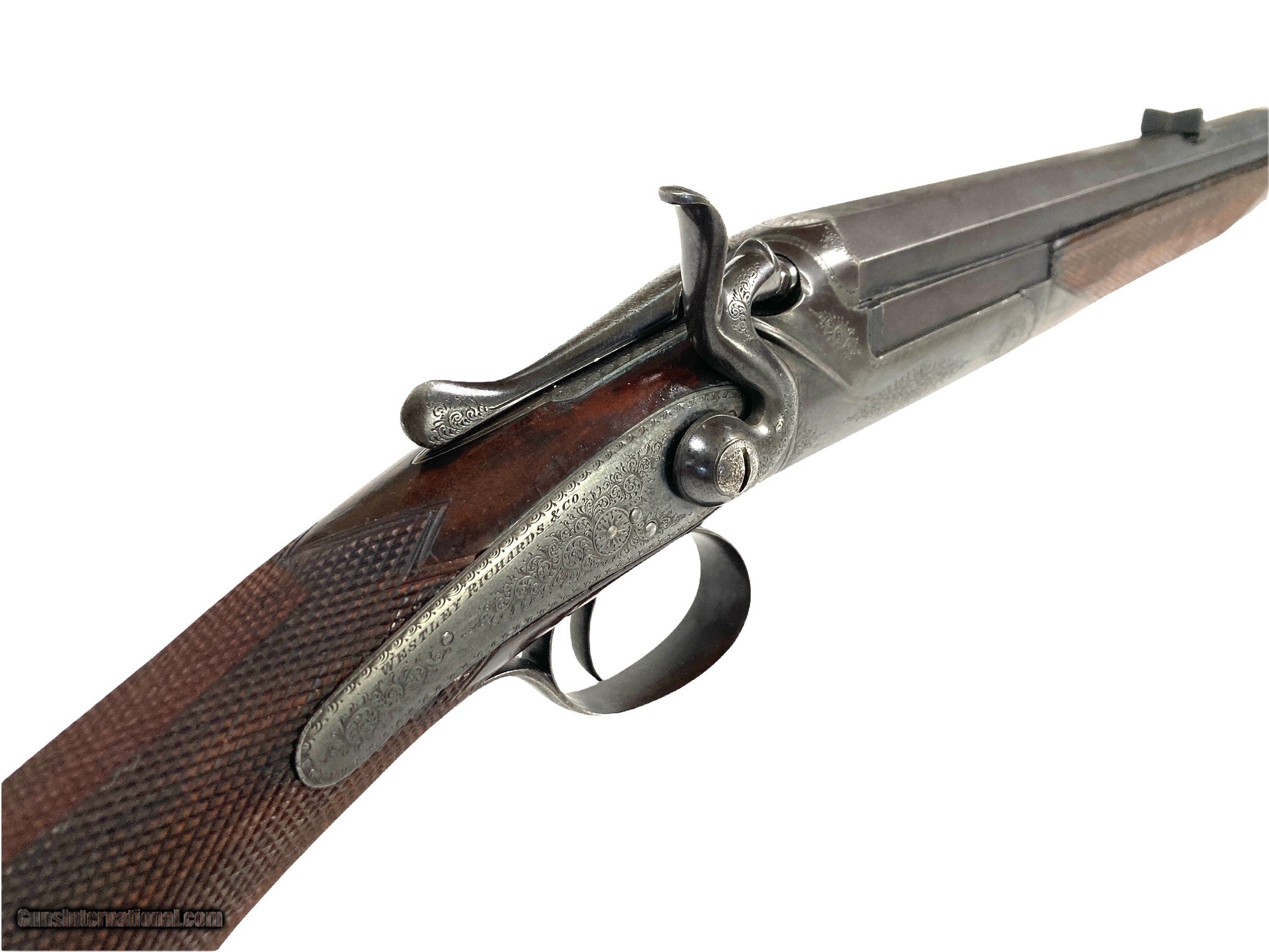 WESTLEY RICHARDS BEST QUALITY TOPLEVER HAMMER ROOK RIFLE .38