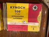 Kynoch 500 3” nitro express 15 rounds total - 1 of 4