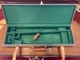 CANVAS & LEATHER TAKEDOWN CASE FOR 12GA SxS 28" BARRELS - 2 of 2