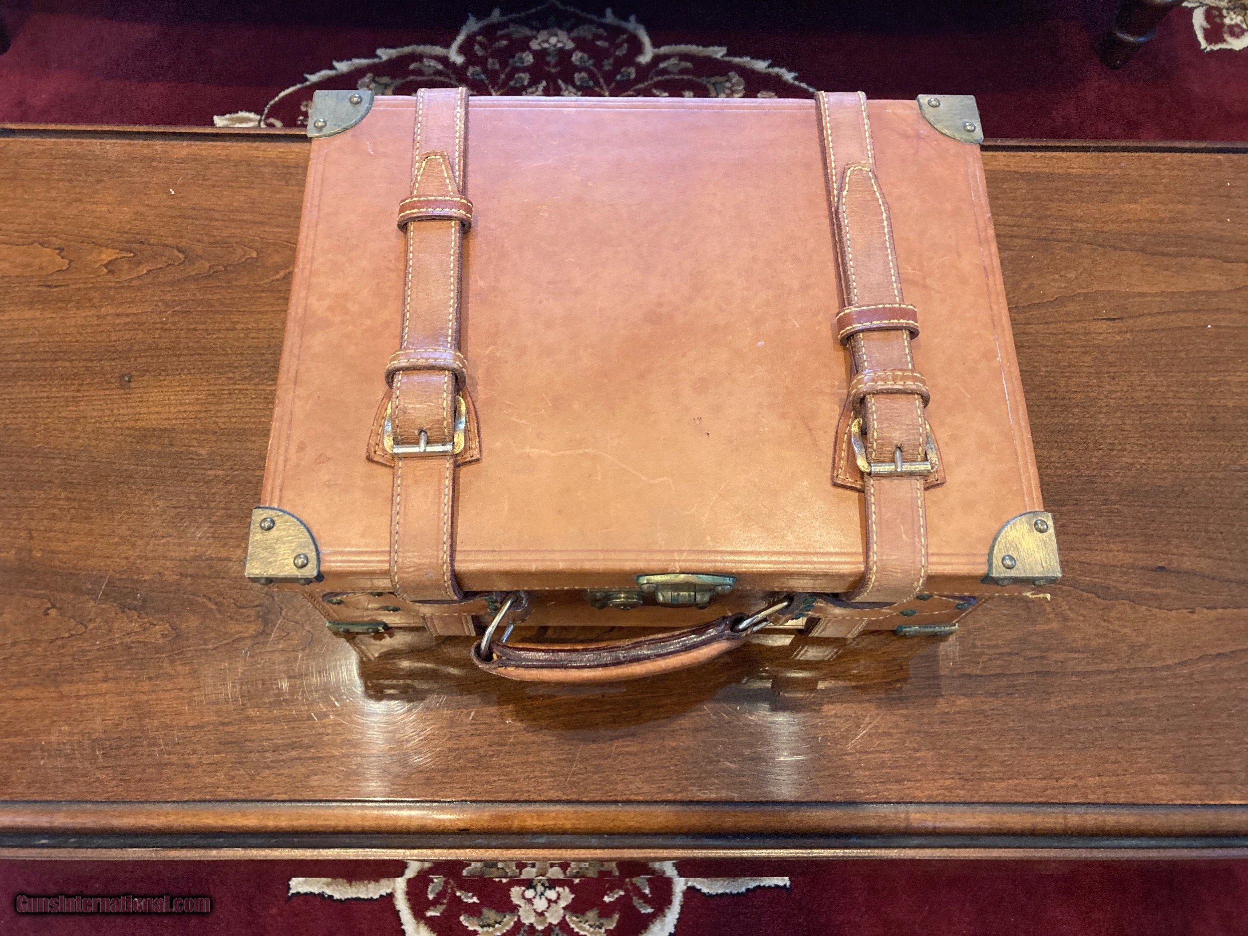 OAK & LEATHER CARTRIDGE CASE 250 SHELLS