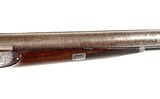 JOHN BLANCH 14 BORE EARLY PERCUSSION DOUBLE SHOTGUN - 9 of 14