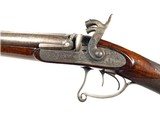 JOHN BLANCH 14 BORE EARLY PERCUSSION DOUBLE SHOTGUN - 3 of 14