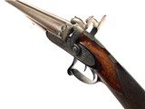 JOHN BLANCH 14 BORE EARLY PERCUSSION DOUBLE SHOTGUN - 4 of 14