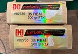 HORNADY LEVER REVOLUTION 35 REM 200 GRAIN 40 ROUNDS - 1 of 1
