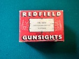 ORIGINAL REDFIELD RECEIVER PEEP SIGHT FOR MAUSER 98 WITH TWO POSITION SAFETY IN ORIGINAL BOX - 1 of 2