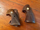 COLT PYTHON SECOND GENERATION TWO SETS OF WALNUT GRIPS - 2 of 2