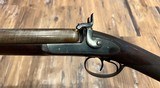 ENGLISH TEN GAUGE PERCUSSION SXS SHOTGUN 30” DAMASCUS BARRELS WITH NO MAKERS NAME GREAT SHOOTING GUN MAKE OFFER - 2 of 17