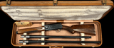 EXCELLENT POSSIBLY UNFIRED CONDITION BROWNING A5 LIGHT 12 TWO BARREL SET WITH ORIGINAL BROWNING CASE AND PAPERS BUILT IN 1959 - 1 of 14
