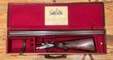 CHARLES BOSWELL BEST HAMMER PIGEON GUN 30” F/XF FINE DAMASCUS BARRELS 2 3/4” NITRO PROOF NICLEY FIGURED WOOD WITH GREAT DIMENSIONS ANTIQUE - 20 of 23