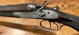 CHARLES BOSWELL BEST HAMMER PIGEON GUN 30” F/XF FINE DAMASCUS BARRELS 2 3/4” NITRO PROOF NICLEY FIGURED WOOD WITH GREAT DIMENSIONS ANTIQUE - 1 of 23