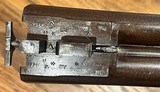 CHARLES BOSWELL BEST HAMMER PIGEON GUN 30” F/XF FINE DAMASCUS BARRELS 2 3/4” NITRO PROOF NICLEY FIGURED WOOD WITH GREAT DIMENSIONS ANTIQUE - 23 of 23