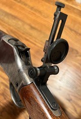 ANTIQUE WINCHESTER 1885 HIGH WALL .45-70 MID RANGE TARGET RIFLE 26 1/2” OCTAGON BARREL LEE SHAVER ADJUSTABLE SIGHTS GREAT SHOOTING RIFE - 6 of 20