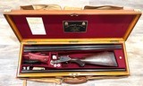 JAMES PURDEY BEST HAND DETACHABLE SIDELOCK EJECTOR TWO BARREL SET VENT RIB TRAP/PIGEON GUN EXCELLENT CONDITION BUILT IN 1964 PURDEY LETTER - 22 of 25