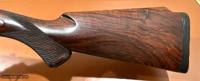 THE FINEST AVAILABLE JAMES PURDEY 12GA LIVE PIGEON TRAP GUN CONSTRUCTED BY HARRY LAWRENCE TWO SETS OF 30” VENT RIB BARRELS CASED BUILT 1964 - Image 12 of 25