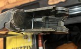 EXCELLENT AS NEW CONDITION 2023 RIZZINI FIERCE 1 CASE COLORED WITH GOLD LETTERING 12GA 30” LESS THAN 150 ROUNDS FIRED THOUGH IT GREAT CLAYS/HELICE GUN - 16 of 18