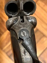 R. BLANTON 20GA BOXLOCK EJECTOR 2 3/4 1OZ NITRO PROOF 27” IC/M CHURCHILL RIB BARRELS WITH MUCH ORIGINAL CASE COLOR & FINISH REMAINING - 3 of 21