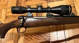 WINCHESTER MODEL 70 POST 64 375 H&H MAG 24” BARREL WITH TWO QUICK DETACH SCOPES NICE BIG GAME SETUP - 4 of 25