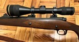 WINCHESTER MODEL 70 POST 64 375 H&H MAG 24” BARREL WITH TWO QUICK DETACH SCOPES NICE BIG GAME SETUP - 6 of 25